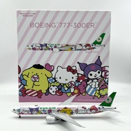 EVA AIR Sanrio B777-300ER B-16740 Airplane Model