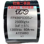 FPX86P0305J TPC Power Film Capacitor 3UF 1300VDC Snubber Capacitor For IGBT Inverter Welding Machine