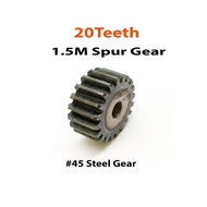 Steel Gear Type 1.5M Spur 20Teeth