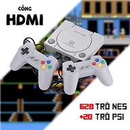 Máy Chơi Game Cầm Tay Mini 4 Nút 2 người chơi 628+20 Trò HDMI - MCG Kết Nối Tivi Hình Ảnh Siêu Sắc Nét