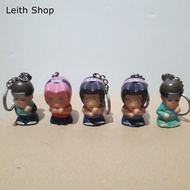 GANTUNGAN Naruto Iruka Sensei Sakura Rubber Keychain Children's Pencil Toy