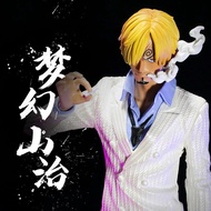 Fantasy Yamaji One Piece Figure GK High-Quality Version Oversized Black Foot Sanji Model Ornament Gift Figure