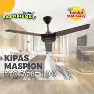 48 inch Ceiling Fan Maspion CF 240 / MCF48-100 Black Ceiling Fan
