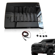 Engine Hood Spoon Engine Hood Raised Bright Black Suitable for 24-25 Toyota Tacoma 76181-AK900