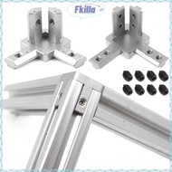 FKILLA End Corner Durable 2020 3030 4040 Series Slot Aluminum Extrusion Profile European Standard