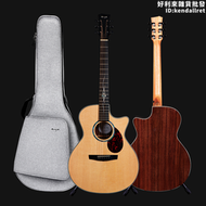 【好康】【ENYA恩雅新品】Q1 Pro 41寸民謠吉他木 單板指彈專業演奏電箱琴