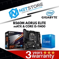 PWP GIGABYTE B560M AORUS ELITE mATX & INTEL CORE I5-11400 PROCESSOR