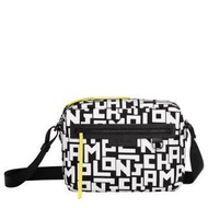 快閃優惠❗️ Longchamp Le Pliage Lgp Crossbody Black white Bag Handbag 輕便袋 斜孭袋 型格斜孭袋 生日禮物