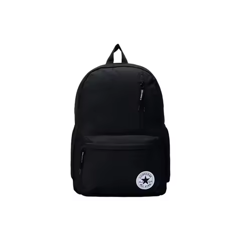 Converse Polyester Backpack Student Backpack Medium Black CV2213004PS-001