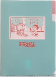 Green Flash Doraemon A5 Pocket Clear File, Blue DG-335