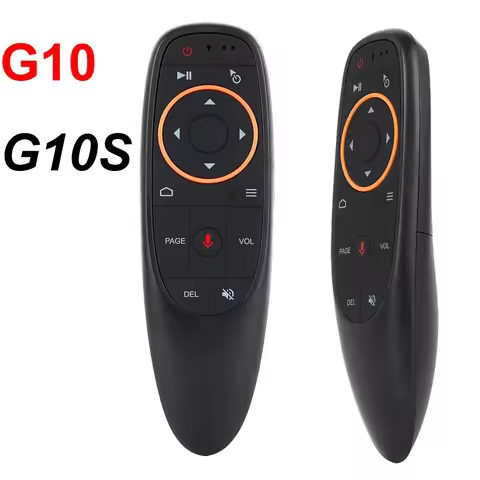 G10/G10S Air Mouse Voice Remote Control 2.4G Wireless Gyroscope IR Learning For H96 MAX X88 PRO X96 