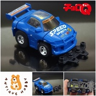 Choro Q 1/64 Car Model: NISSAN SKYLINE R34 Blue SUPER CUSTOMABLE<Collectible/Children's Play Car/Toy