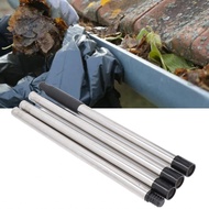 Emily-SG Gutter Cleaner Pole Aluminum Alloy 2.8.2ft Extendable Roofing Tool Extension Homes
