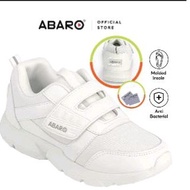 ABARO Ultralight Unisex White School Shoes 2907N Breathable Mesh/Super Comfy/name you school shoe/ k