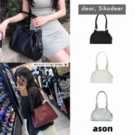 🦌🇰🇷 ASON BONITA MINI BAG-Black/Silver/Grey
