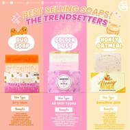 Clean TRENDING G21 Golden Dust Soap Duo Soap Honey Oatmeal Soap Guaranteed Effective for Face and Bo