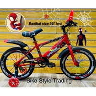 BASIKAL BUDAK / Basikal 16inch /BASIKAL SPIDERMAN / BICYCLE KIDS / Basikal Budak Budak / 16 inch basikal budak / BMX