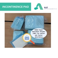 Disposable Pad Underpad Incontinence Bed Pad - 40x40cm, 40x60cm, 75x75cm