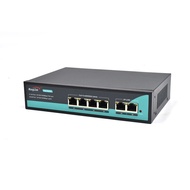 Wanglink-POE Network Switch, 4 Gigabit Port, POE with 2 10M 100M 1000M Uplink Port, for CCTV AI