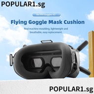 POPULAR Eye Pad, Sponge Foam Protective Goggles Face Plate,  Replacement Soft Drone Face  Cover for DJI FPV Goggles V2 Drone Goggles