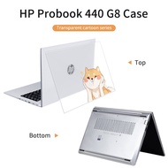 นำไปใช้กับ HP Probook 440 G8 14นิ้วเคสแล็ปท็อปสำหรับ Pavilion 14-dv PVC Hard Shell เคสลายการ์ตูน