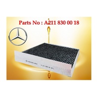 Mercedes Benz - CLS500 CLS550 E280 E320 E350 E500 E55 CLS63 E63 CLS55 AMG Aircond Filter Cabin Air F