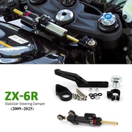 For Kawasaki ZX6R ZX 6R ZX-6R 636 2009-2025 Motorcycle Accessories Aluminium Steering Stabilizer Dam