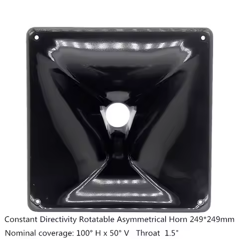 2PC DJ Tweeter Speaker Horn Nexo 249*249 Car HiFi Accessories Treble For Professional Audio Home The