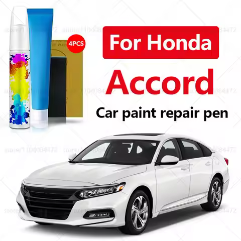 Car Paint Repair Pen For 1976-2025 Honda Accord Paint Scratch Repair Accessories 4PCS Red R569M Blac