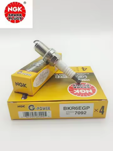 Original NGK BKR6EGP 7092 Platinum Spark Plugs For Roewe MG3/5/7 BMW BEN-Z VW Audi Toyota Lexus BYD 