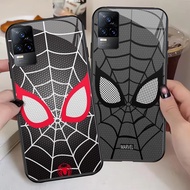 G-43 Spider-man HD Glass Casing for VIVO Y53S Y02t Y02 Y31 V21S V21 Y52 V21E V20 Y51 Y02a 5G Case