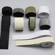 Gold Silver Thread Elastic Band Thread Wide Narrow Elastic Band Rubber Band Rubber Band Elastic Pant
