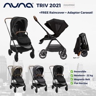 Nuna Triv 2021 - Stroller Enteng Lipat Anak Bayi Reversible Newborn Kereta Dorong Travel Dudukan Tid