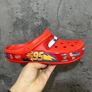 Crocs 反斗車王 閃燈 親子裝 car Classic clog Lightning Mcqueen 閃電麥昆 成人 兒童 洞洞鞋 涼鞋 紅色 男女同款