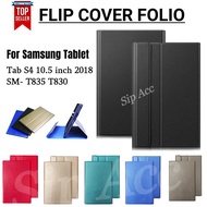 Case Samsung Tab S4 | Samsung Galaxy Tab S4 | 10.5 Inch 2018 T835 T830 Flip Case Cover Tab Casing Stand Book Cover Tablet/Folio Cover