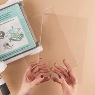 2 Pcs/1 Pair Standard Cutting Pads For Die Cutting Machine;Clear Polycarbonate Plastic Cutting Plate