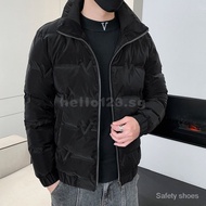 Down jacket men's winter jacket loose and fashionable men's hooded down jacket TAWG