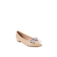 CODE B NCY Shoes DAPHNE Flat Shoes in Cream