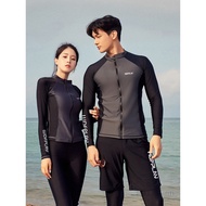 [Diutamakan] Sut Selam Cepat Kering Perlindungan Matahari Lelaki Dua Keping Lengan Panjang Seluar Pa