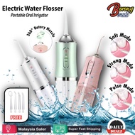 Portable 4 in 1 Electric Water Floss Teeth Cleaner Water Jet Oral Irrigator Powerful Floss/Mesin Pem