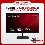 ViewSonic VA2732A-H Monitor 27 Inch IPS Full HD 120Hz 1ms - 109% sRGB Ultra Thin Border Computer Mon