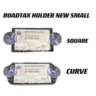 Small Road Tax Holder 2layer With Suction Cup-Pemegang 2024 Road Tax Car Kereta