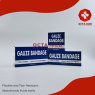 Surgitech Gauze Bandage - Sold per roll (2"x10yd, 3"x10yd, 4"x10yd)