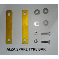 ALZA SPARE TYRE (BRACKET) 195/55/15,185/55/15,175/55/15,165/55/15