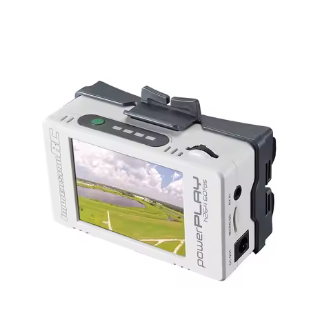 ImmersionRC AGS PowerPlay FPV DVR h264 Encoding / 60fps / High Data Rate Built-in 6cm LCD display Po