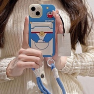 Latest Card Holder Doraemon Beautiful Casing Redmi 13=13X A3 14C A5 13C Note 14 Pro Plus 5G 12 Pro 4