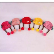 Pom-pom Beanie/Knitted Beanie/Children's Beanie/Baby Boy Beanie/Baby pom-pom Beanie