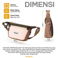 Heylook Official - Tas Selempang Wanita Pria Sierra Tas Dsitro Tas Slempang Mini Heylook Msua