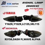 Signal Lamp(Smoke)Y15ZR Y16ZR LC135 SRL115 SOLARIZ AVANTIZ RS150 VARIO150 FUTURE WAVE125 WAVE ALPHA DASH FI ACCESSORIES