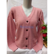 Knit CROP CARDIGAN // Shell Button CARDI // Knit CARDIGAN